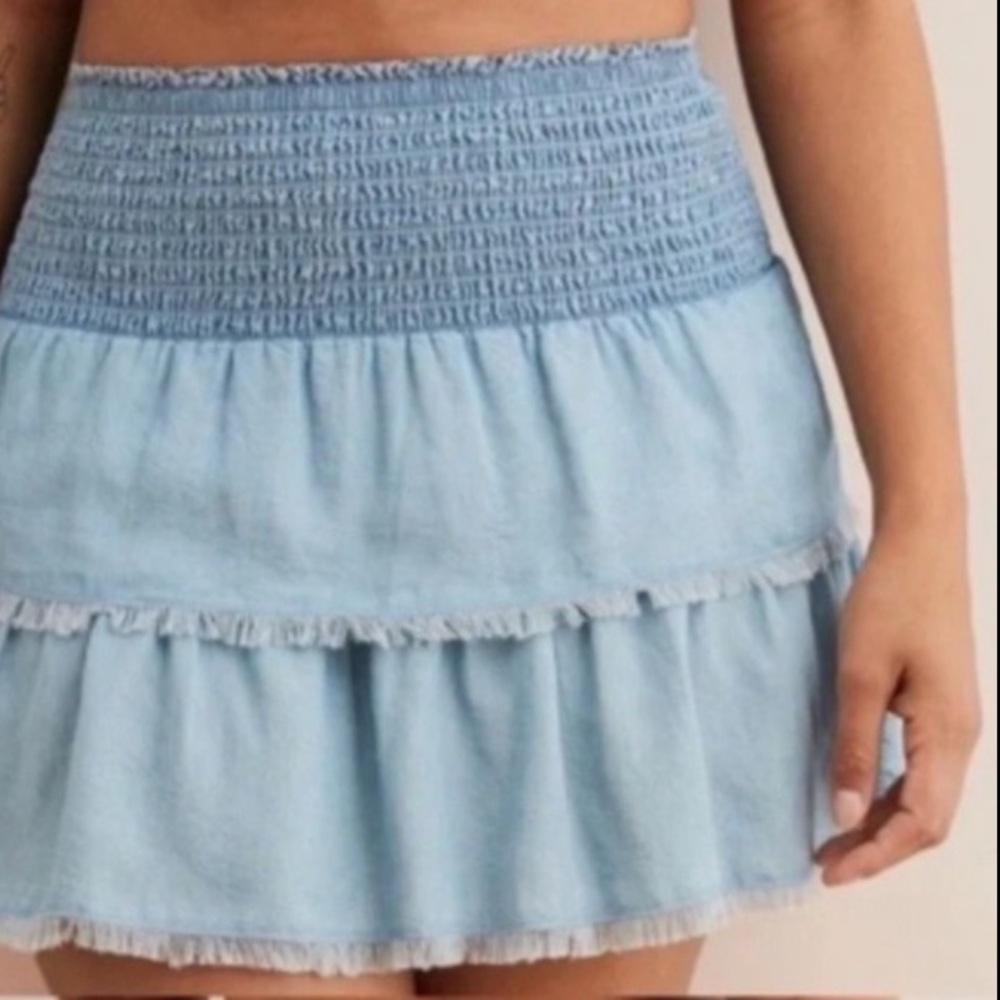 Aerie ready to ruffle skirt